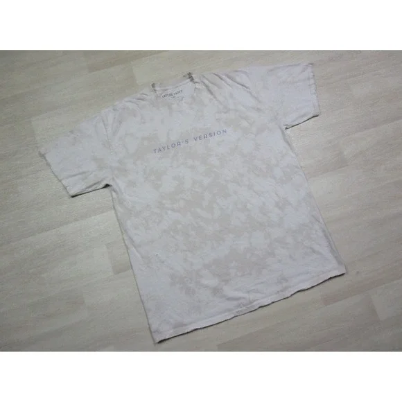 Taylor Swift T Shirt Taylor's Version Oversized Graphic (L/XL) Tie Dye Distress - Picture 2 of 12